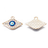 Alloy Enamel Pendants PALLOY-N153-49-3