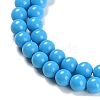 Synthetic Turquoise Beads Strands G-U004-02F-4
