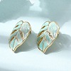 Brass Stud Earrings for Women KK-CBA9D38-05G-02-2