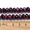 Natural Tiger Eye Beads Strands G-K351-B04-03-5