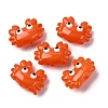 Transparent Glass Enamel Beads LAMP-V001-08K-1