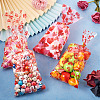 100Pcs 4 Styles Valentine's Day Themed OPP Plastic Bags ABAG-TA0001-41-7