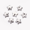 Tarnish Resistant 304 Stainless Steel Five-pointed Star Charms X-STAS-K002-19A-2