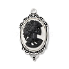 Tibetan Style Alloy Pendants X-TIBE-B002-04AS-01-1