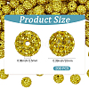200Pcs Pave Disco Ball Beads RB-PA0001-11E-2