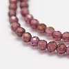 Natural Garnet Beads Strands X-G-K182-2mm-10-3