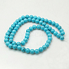 Natural Mashan Jade Round Beads Strands G-D263-12mm-M-3