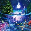 DIY Sea Animals Theme Diamond Painting Kits DIAM-PW0004-093J-1