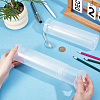 2Pcs Extendable Plastic Paint Brush Case AJEW-GF0013-23-3