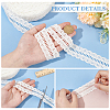 Cotton Flower Lace Ribbon DIY-WH0568-87-4