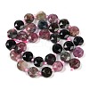 Natural Colorful Tourmaline Beads Strands G-C116-A25-01-4