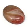 Oval Dyed Natural Striped Agate/Banded Agate Cabochons G-R349-30x40-15-2