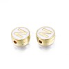 Alloy Enamel Beads X-ENAM-N052-006-01N-RS-3