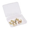 10Pcs 5 Style Golden Plated Fruit Theme Brass Micro Pave Cubic Zirconia Charms ZIRC-ZZ0001-05G-6