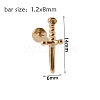 304 Stainless Steel Threadless Labret Stud WGB29A4-04-1