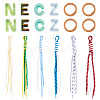 Nylon Cord Pendant Decorations DIY-TA0015-61A-1