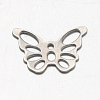 Butterfly 304 Stainless Steel Charms STAS-F094-14P-1