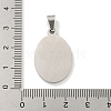 Non-Tarnish 304 Stainless Steel Pendants STAS-C102-09A-P-3