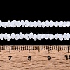 Imitation Jade Glass Beads Strands GLAA-N020-3mm-01-2