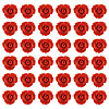 Beadthoven 50Pcs Cinnabar Beads CARL-BT0001-01-3