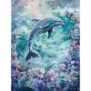 Sea Animal Theme DIY Diamond Painting Kit PW-WG3244B-04-1