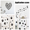 Waterproof Dog Paw Prints Pattern Paper Stickers DIY-WH0175-10-6