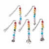 Tibetan Style Alloy Bookmarks for Halloween's Day AJEW-JK00165-1