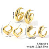 3 Pairs Elegant Fashionable Plastic Earring Sets ZG6884-6-1