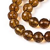 Transparent Glass Bead Strands GLAA-R095-10mm-31-3