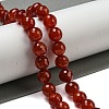 Natural Carnelian Beads Strands G-E571-A02-03-2