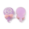 Opaque Resin Cabochons RESI-WH0035-03D-1