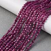 Natural Ruby Beads Strands G-F785-A02-02-1