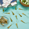 60Pcs Polyester Tassel Pendant Decorations AJEW-GF0010-90-4