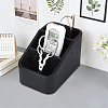 3-Grid Imitation Leather Desktop Storage Boxes CON-WH0095-233C-2