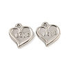 Non-Tarnish Valentine's Day 304 Stainless Steel Charms STAS-P356-31P-1