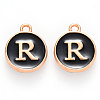 Golden Plated Alloy Charms ENAM-S118-02R-1