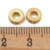 Rack Plating Brass Micro Pave Cubic Zirconia Beads KK-U030-30G-08-2