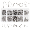 304 Stainless Steel Earring Findings STAS-UN0019-29P-1