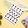 Nail Art Stickers Decals MRMJ-R090-31-M-4