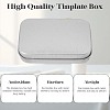 4Pcs Iron Jewelry Storage Boxes with Hinged Lid CON-SP0001-20B-6