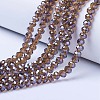 Electroplate Glass Beads Strands EGLA-A034-T6mm-A-2