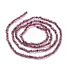 Natural Garnet Beads Strands X-G-O186-D01-A-3