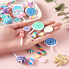 Handmade Polymer Clay Cabochons CLAY-TA0001-06-35