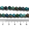 Natural Chrysocolla Beads Strands G-G927-15C-4