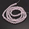 Bicone Glass Beads Strands LS-EGLA-P016-4mm-13-2