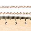 304 Stainless Steel Cable Chain Necklace Making STAS-P045-01RG-2