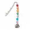 Tibetan Style Alloy Bookmarks for Halloween's Day AJEW-JK00165-2