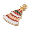 Christmas Theme Alloy Enamel Pendants ENAM-Z019-01J-2