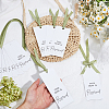 24Pcs 2 Sets Paper Seat Reserved Sign Hanging AJEW-CN0006-21B-3