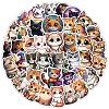 53Pcs Cat World PVC Paper Decorative Stickers PW-WG349A2-01-3